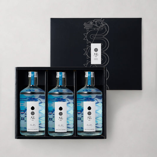 塙 水毬 25度 720ml 3本入 化粧箱付